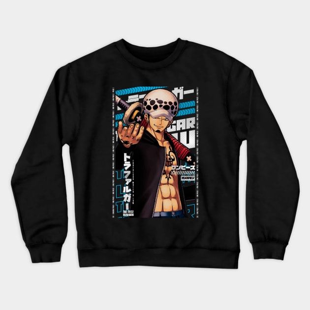 SURGEON OF DEATH | ANIME STARS Crewneck Sweatshirt by Black Kitsune Argentina